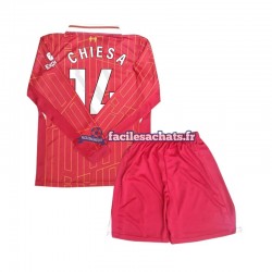Maillot Liverpool Chiesa 14 2024-2025 Domicile Enfant ML