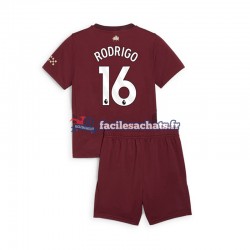 Maillot Manchester City RODRIGO 16 2024-2025 3ème Enfant MC