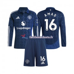 Maillot Manchester United Amad 16 2024-2025 Domicile Enfant ML