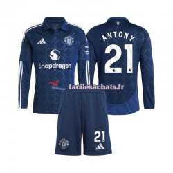 Maillot Manchester United Antony 21 2024-2025 Domicile Enfant ML