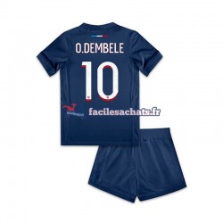 Maillot Paris Saint-Germain Ousmane Dembele 10 2024-2025 Domicile Enfant MC