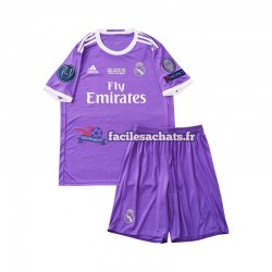 Maillot Real Madrid Retro 2016 Extérieur Enfant MC