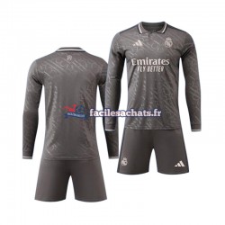 Maillot Real Madrid 2024-2025 3ème Enfant ML