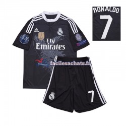 Maillot Real Madrid Cristiano Ronaldo 7 Retro 2014 3ème Enfant MC