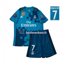 Maillot Real Madrid Cristiano Ronaldo 7 Retro 2017 3ème Enfant MC