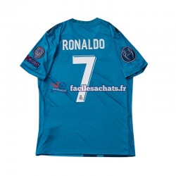 Maillot Real Madrid Cristiano Ronaldo 7 Retro 2017 3ème Enfant MC