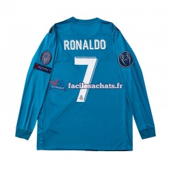 Maillot Real Madrid Cristiano Ronaldo 7 Retro 2017 3ème Homme ML
