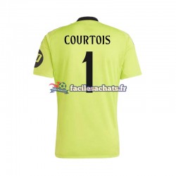 Maillot Real Madrid COURTOIS 1 2024-2025 Gardien 3ème Homme MC
