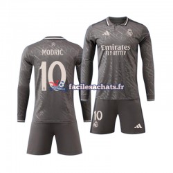 Maillot Real Madrid Luka Modric 10 2024-2025 3ème Enfant ML