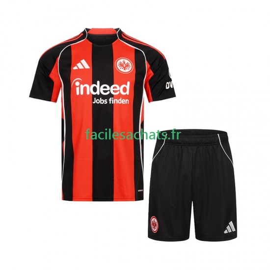 Maillot Eintracht Frankfurt 2025-2026 Domicile Enfant MC