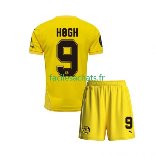 Maillot FK Bodø/Glimt Kasper Hogh 9 2025 Domicile Enfant MC