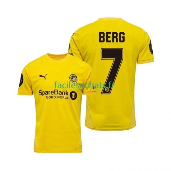 Maillot FK Bodø/Glimt Patrick Berg 7 2025 Domicile Homme MC