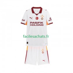 Maillot Galatasaray 2025-2026 Extérieur Enfant MC