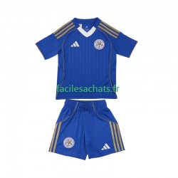 Maillot Leicester City 2025-2026 Domicile Enfant MC