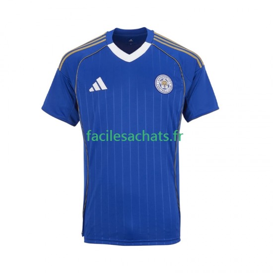 Maillot Leicester City 2025-2026 Domicile Homme MC