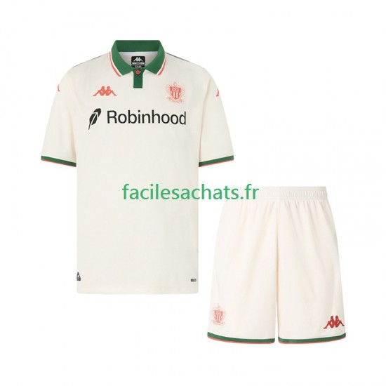 Maillot OGC Nice 2025-2026 Extérieur Enfant MC