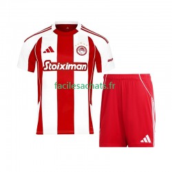 Maillot Olympiacos 2025-2026 Domicile Enfant MC