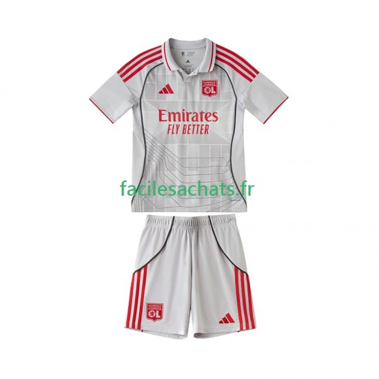 Maillot Olympique Lyonnais 2025-2026 3ème Enfant MC
