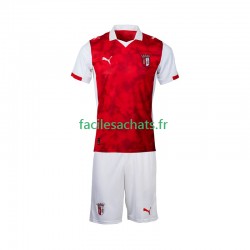 Maillot SC Braga 2025-2026 Domicile Enfant MC
