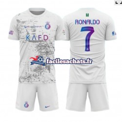 Maillot Al-Nassr Ronaldo 7 2023-2024 3ème Enfant MC