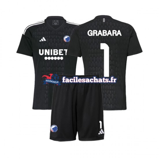 Maillot FC Copenhague GRABARA 1 2023-2024 Gardien Extérieur Enfant MC