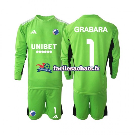 Maillot FC Copenhague GRABARA 1 2023-2024 Gardien 4ème Enfant ML