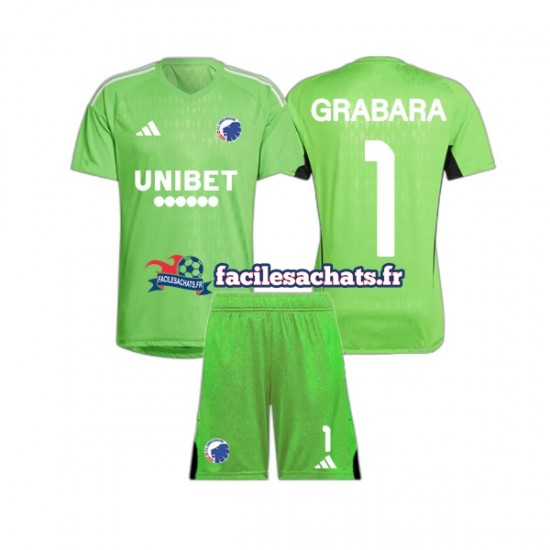 Maillot FC Copenhague GRABARA 1 2023-2024 Gardien 4ème Enfant MC