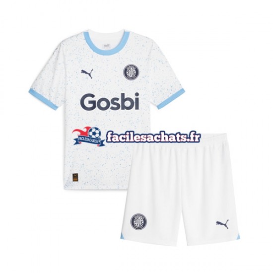 Maillot Girona 2023-2024 Extérieur Enfant MC