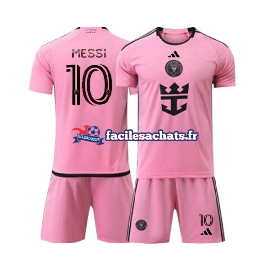 Maillot Inter Miami Lionel Messi 10 2024 Domicile Enfant MC