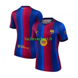 Maillot FC Barcelone 2026-2027 Domicile Femme MC Maillot FC Barcelone 2026-2027 Domicile Femme MC