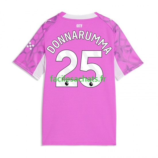 Maillot Manchester City Gianluigi Donnarumma 25 2026-2027 Gardien Extérieur Homme MC