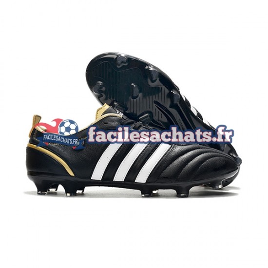 Adidas ADIPURE FG Blanc Noir Chaussures de Football