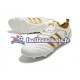 Adidas ADIPURE FG Or Blanc Chaussures de Football