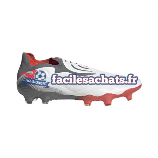 Adidas COPA SENSE FG White Gnist Rouge Gris Blanc Chaussures de Football