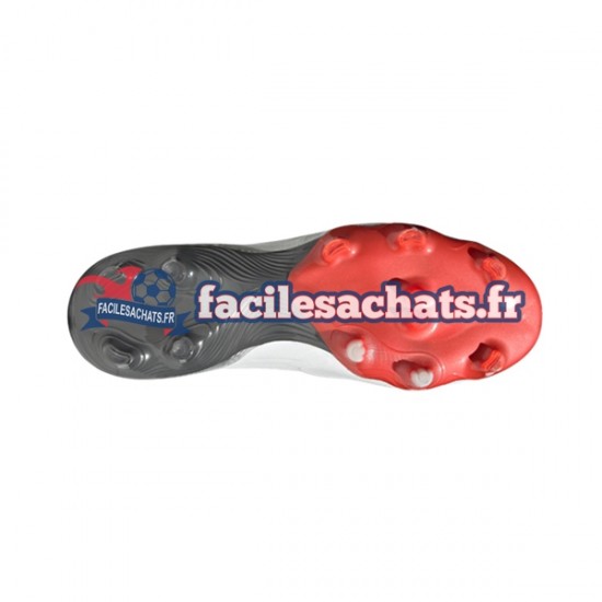 Adidas COPA SENSE FG White Gnist Rouge Gris Blanc Chaussures de Football