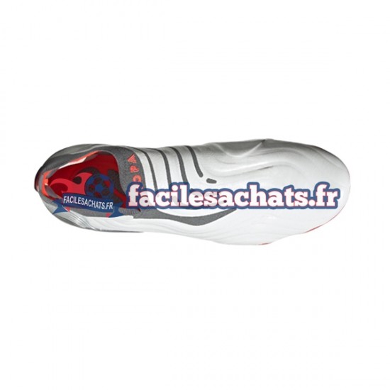 Adidas COPA SENSE FG White Gnist Rouge Gris Blanc Chaussures de Football