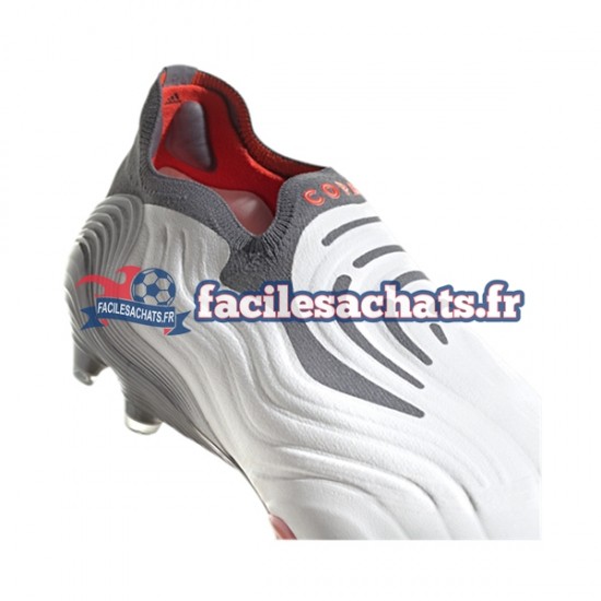 Adidas COPA SENSE FG White Gnist Rouge Gris Blanc Chaussures de Football