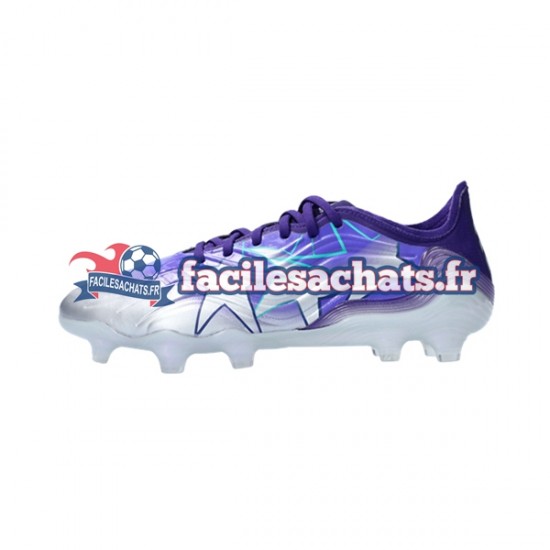 Adidas COPA SENSE.1 FG Champions Code Violet Blanc Chaussures de Football