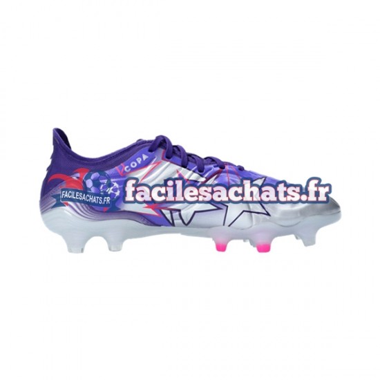 Adidas COPA SENSE.1 FG Champions Code Violet Blanc Chaussures de Football