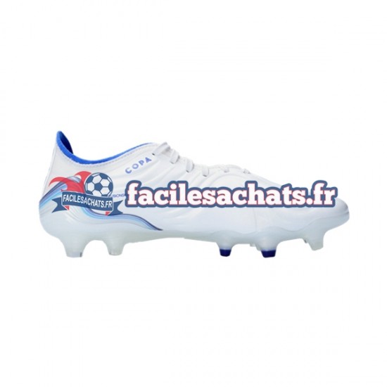 Adidas COPA SENSE.1 FG Diamond Edge Bleu Blanc Chaussures de Football