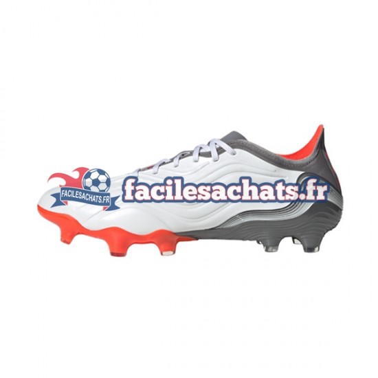 Adidas COPA SENSE.1 FG White Gnist Rouge Gris Blanc Chaussures de Football