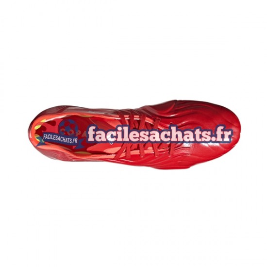 Adidas COPA SENSE.1 SG Meteorite Rouge Blanc Chaussures de Football