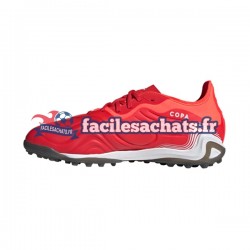 Adidas COPA SENSE.1 TF Meteorite Rouge Blanc Chaussures de Football