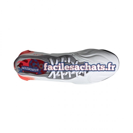 Adidas COPA SENSE.1 TF White Gnist Rouge Gris Blanc Chaussures de Football