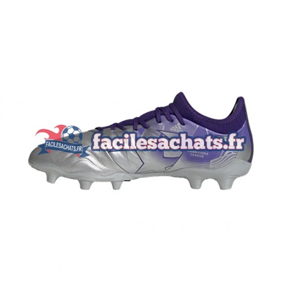 Adidas COPA SENSE.3 FG Champions Code Violet Blanc Chaussures de Football