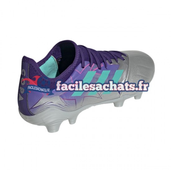 Adidas COPA SENSE.3 FG Champions Code Violet Blanc Chaussures de Football