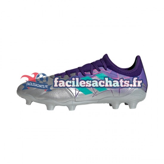 Adidas COPA SENSE.3 FG Champions Code Violet Blanc Chaussures de Football