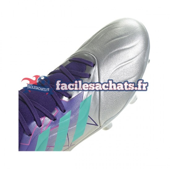 Adidas COPA SENSE.3 FG Champions Code Violet Blanc Chaussures de Football