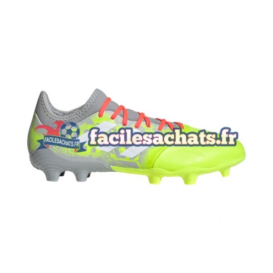 Adidas COPA SENSE.3 FG NumbersUp Rouge Gris Jaune Chaussures de Football