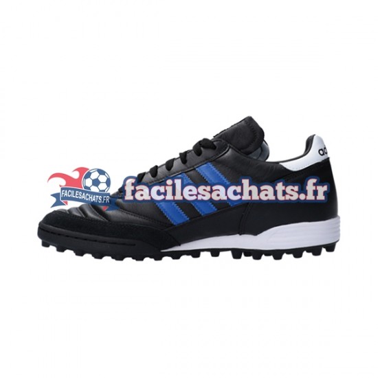 Adidas Classic Mundial Team TF Blue Stripes Noir Chaussures de Football